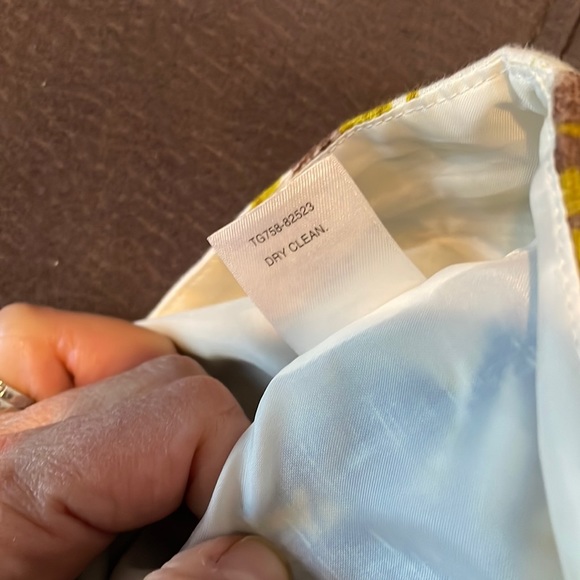 PENDLETON Colorful Floral Print Skirt Size 6 - Picture 8 of 8